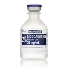 Lidocaine 2% 10ml MDV, 25/box