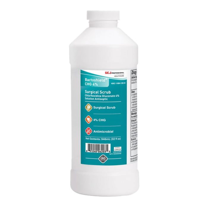 Bactoshield® Surgical Scrub 4% CHG, 32 oz, 12/Case